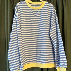 Amazon Striped Sweatshirt